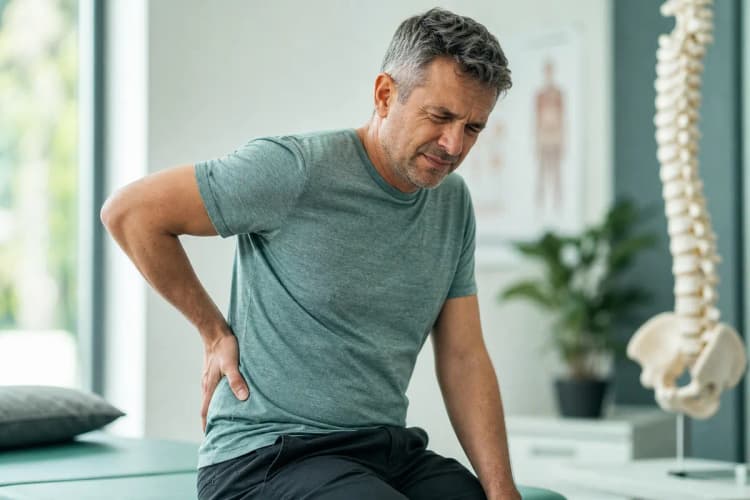 Quais são os tipos de lesões que podem afetar os discos intervertebrais?