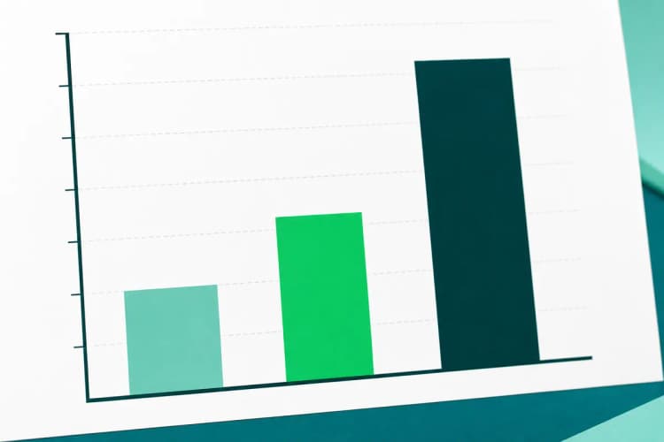 Gráfico de barras mostrando variação de custos de tratamento de hérnia de disco.