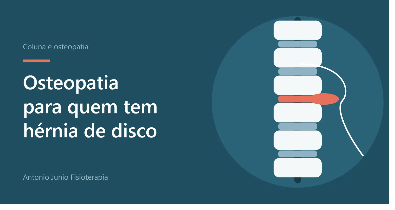 Osteopatia para quem tem hérnia de disco